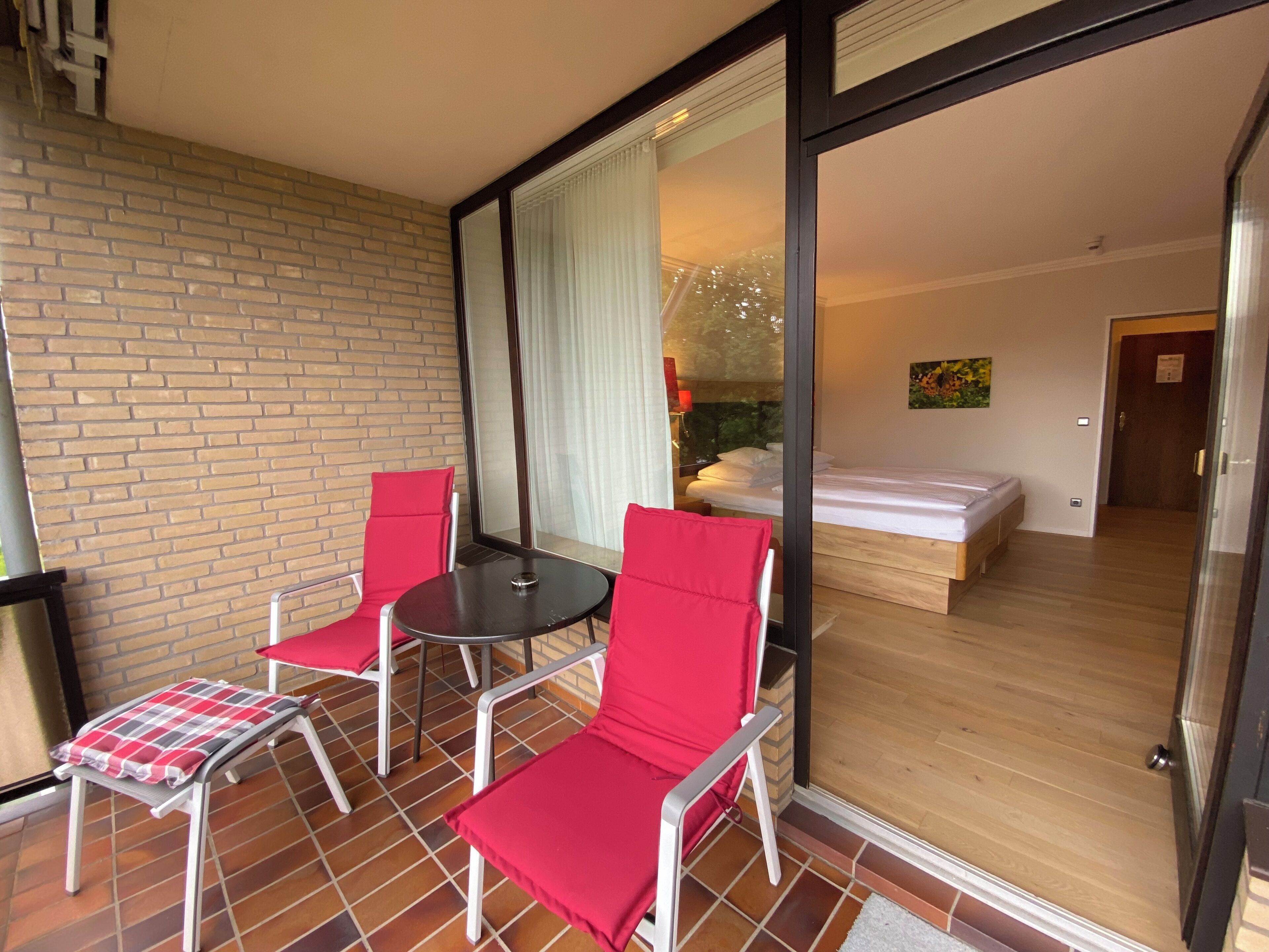 ห้องคอมฟอร์ทดับเบิล, ปลอดบุหรี่, วิวสวน | ลานระเบียง/นอกชาน