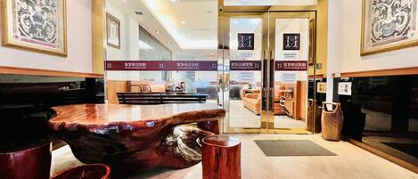 Majoituspaikan julkisivu