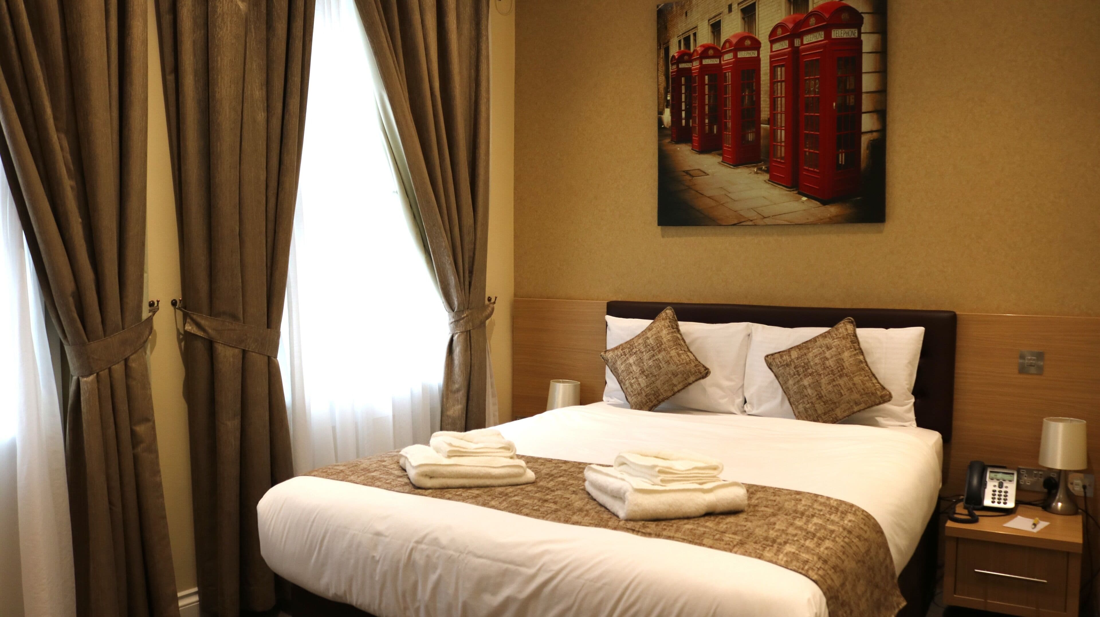 deluxe double room | premium bedding, select comfort beds, in-room safe