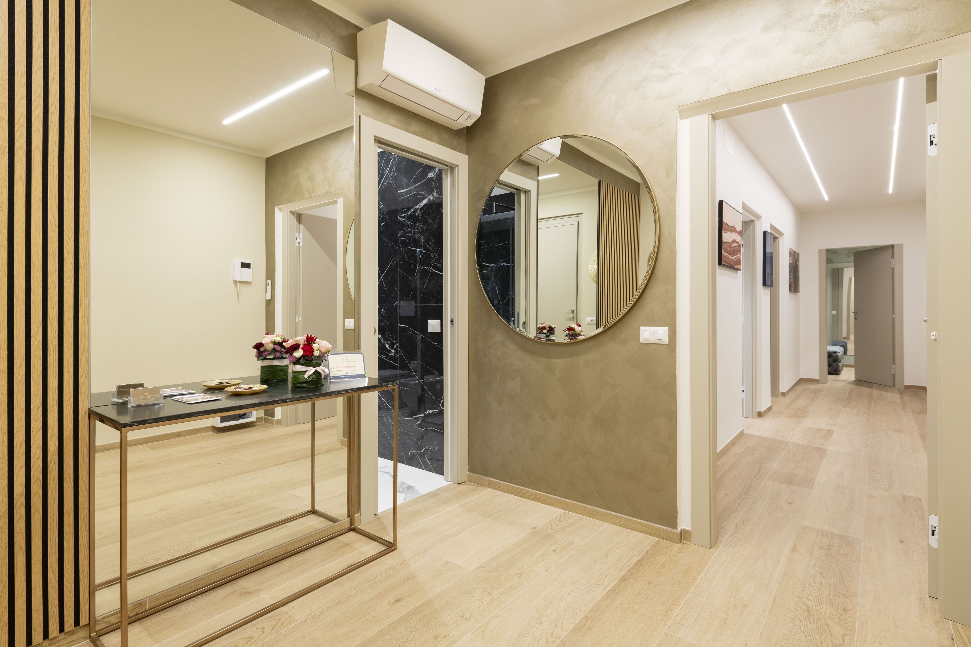 Departamento de lujo, 2 habitaciones (Via Giardino 1) | Área de sala de estar | Televisión de pantalla plana, Netflix y servicios de streaming 