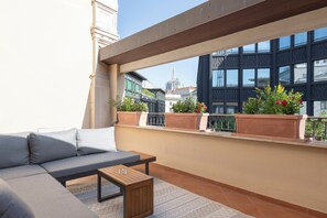 Luxury-Apartment, 4 Schlafzimmer (Via Porrone 4) | Terrasse/Patio