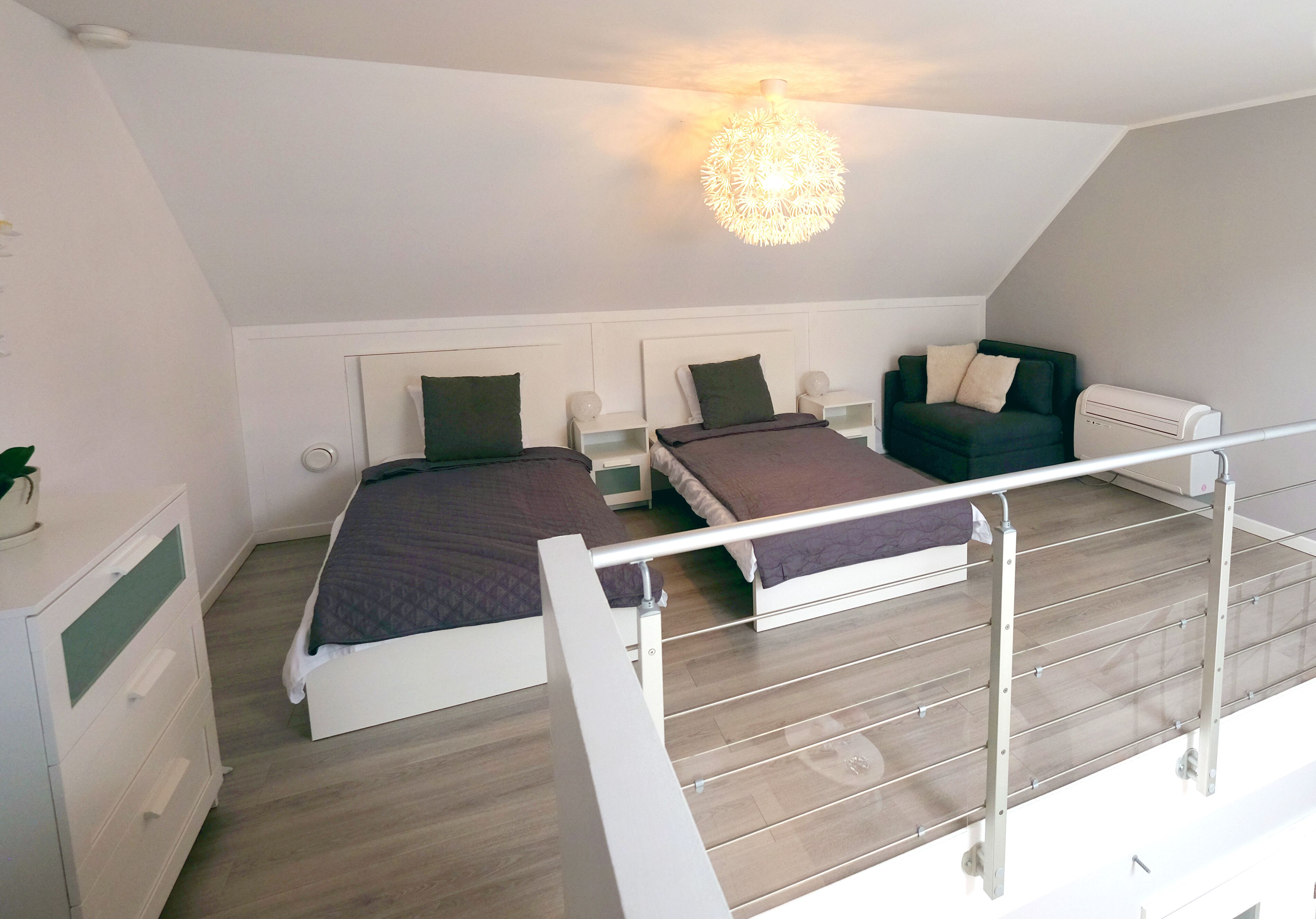 luxury apartment, 2 bedrooms, hot tub (wind room) | room amenity