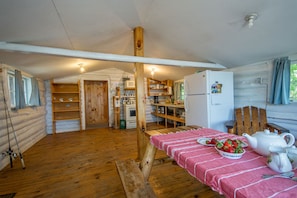 Cottage, 3 Bedrooms | Living area - Fifth Lake Cottages (Central Frontenac)