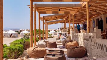 Fassade der Unterkunft