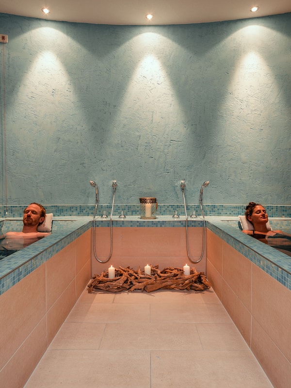 Sauna, tab panas, bilik wap, mata air panas / mata air mineral