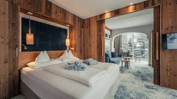 Studio Stubnerkogel | Wohnbereich | Flachbildfernseher