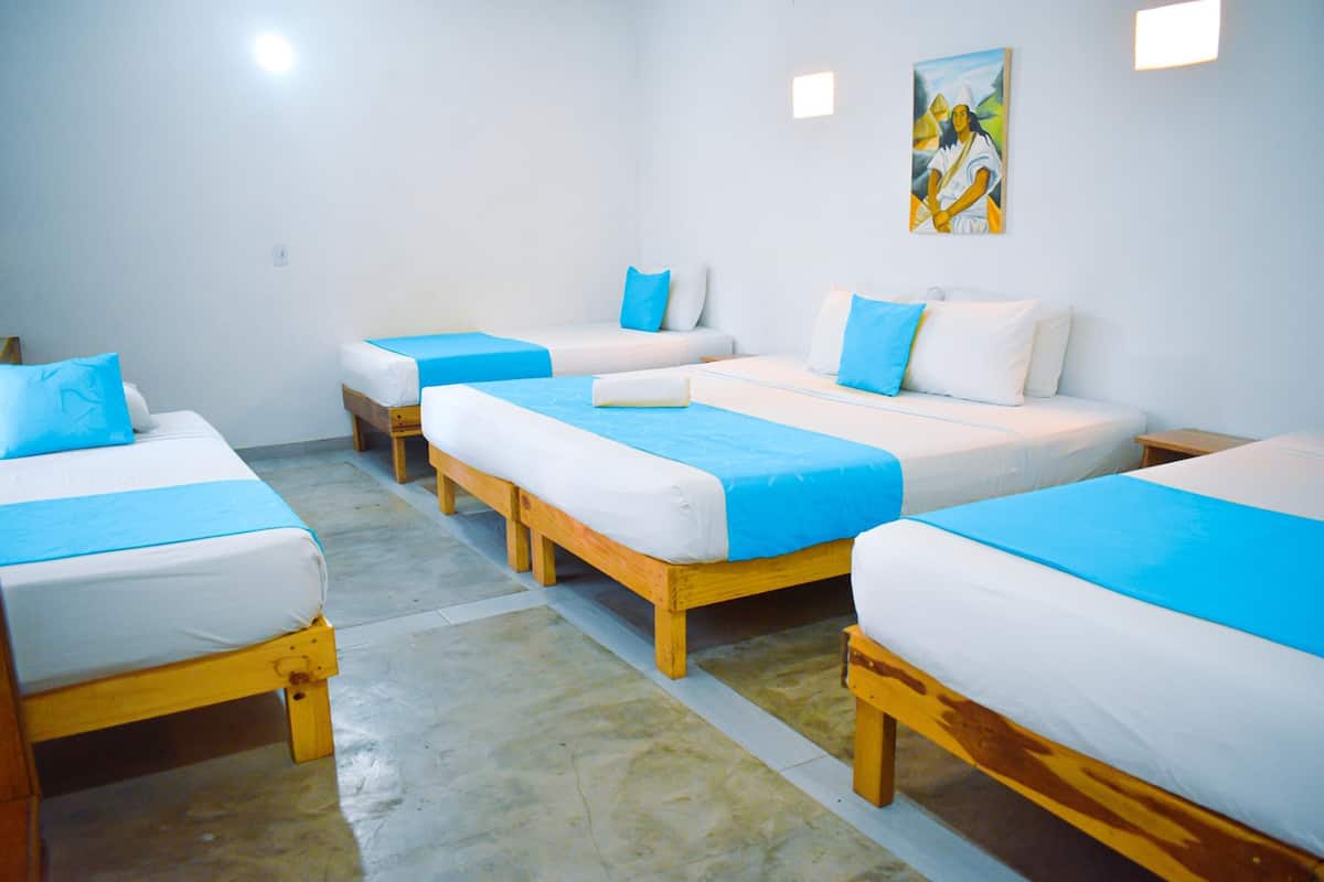 Free WiFi, bed sheets