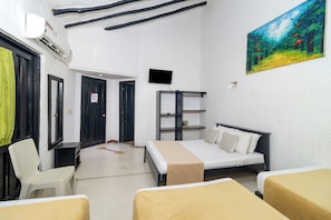 Free WiFi, bed sheets - Hotel Sansiraka Suites By GEH Suites (Santa Marta)