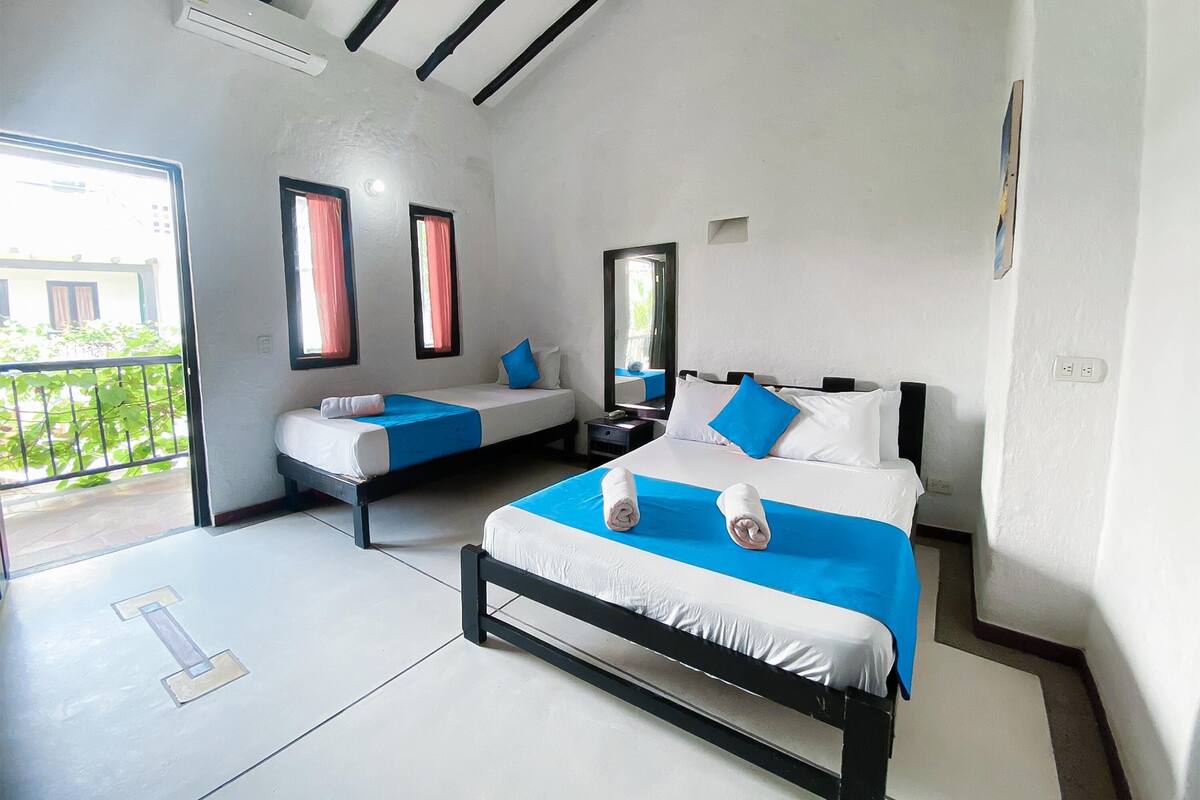 Free WiFi, bed sheets