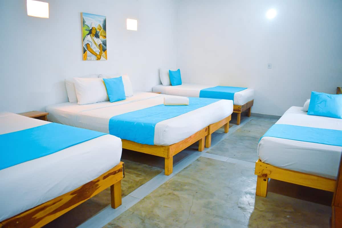 Free WiFi, bed sheets