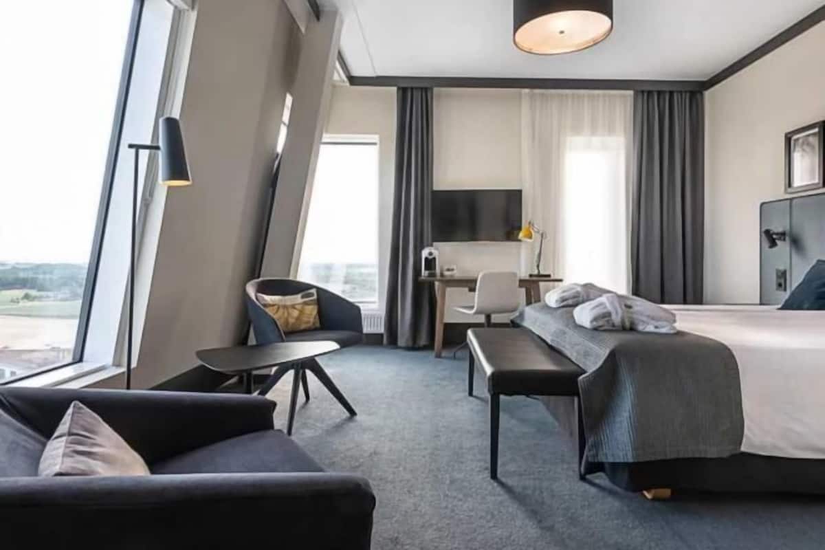 1 Schlafzimmer, Schreibtisch, Verdunkelungsvorhänge