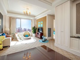 Apartment, 2 Bedrooms | Minibar, in-room safe, desk, iron/ironing board