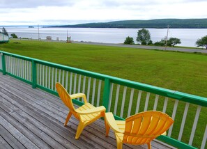 Room, 1 Queen Bed | Terrace/patio - Cabot Trail Motel (Baddeck)
