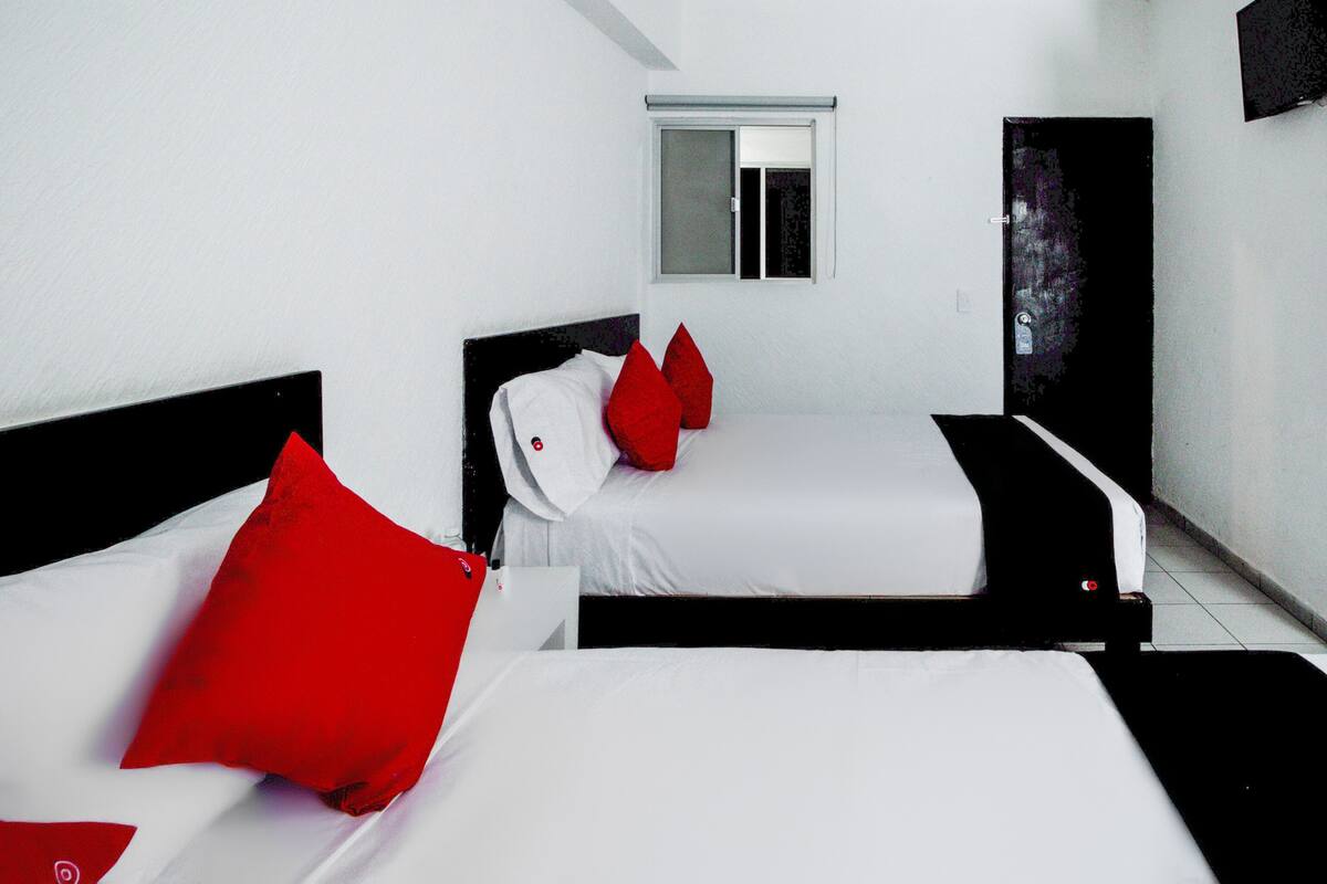 Standard Room, Multiple Beds | Desk, iron/ironing board, WiFi (free), bed sheets