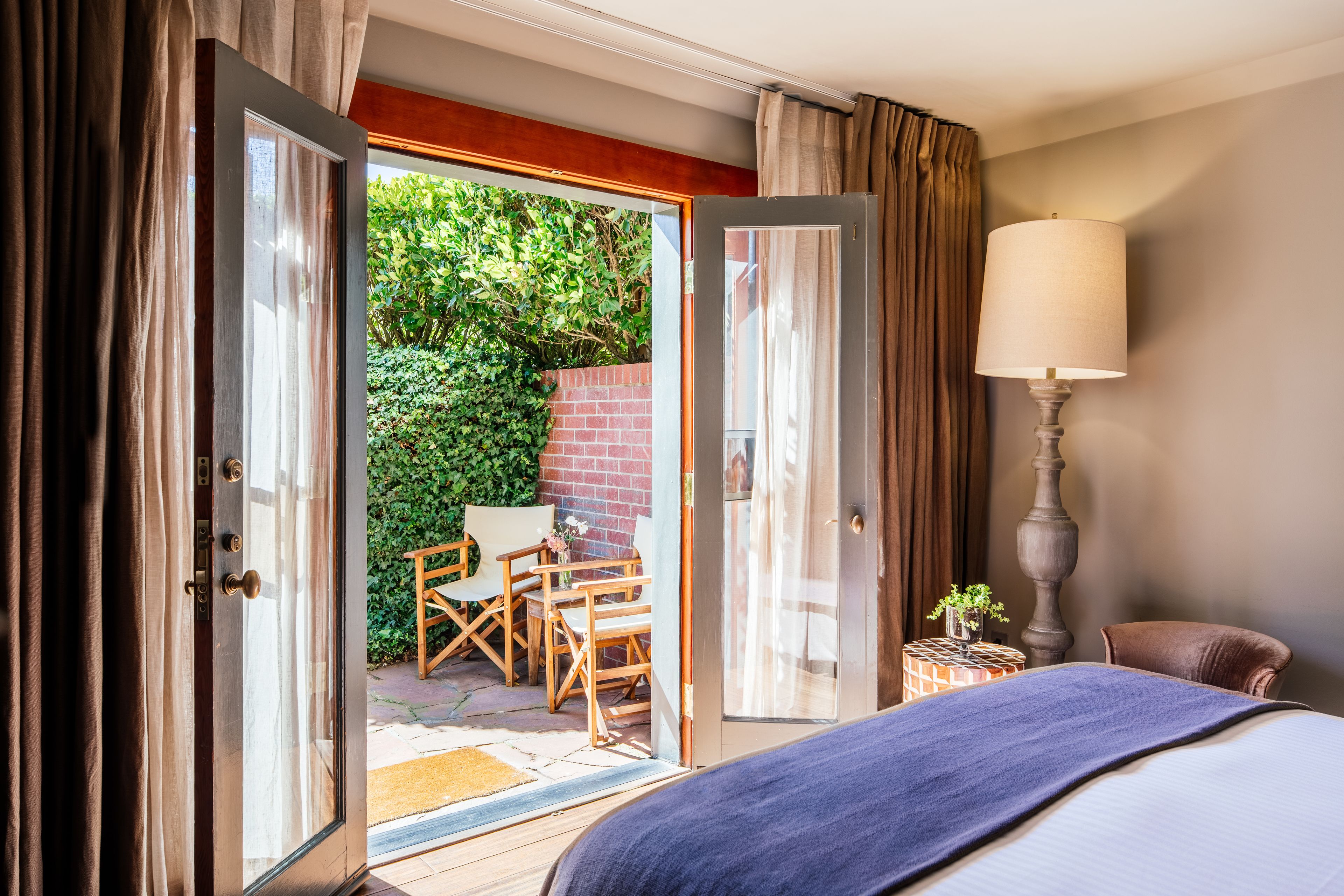 Down duvets, blackout curtains, iron/ironing board, free WiFi