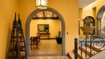 Interior entrance