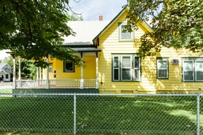 Enjoy a home away from home with a front porch and yard.