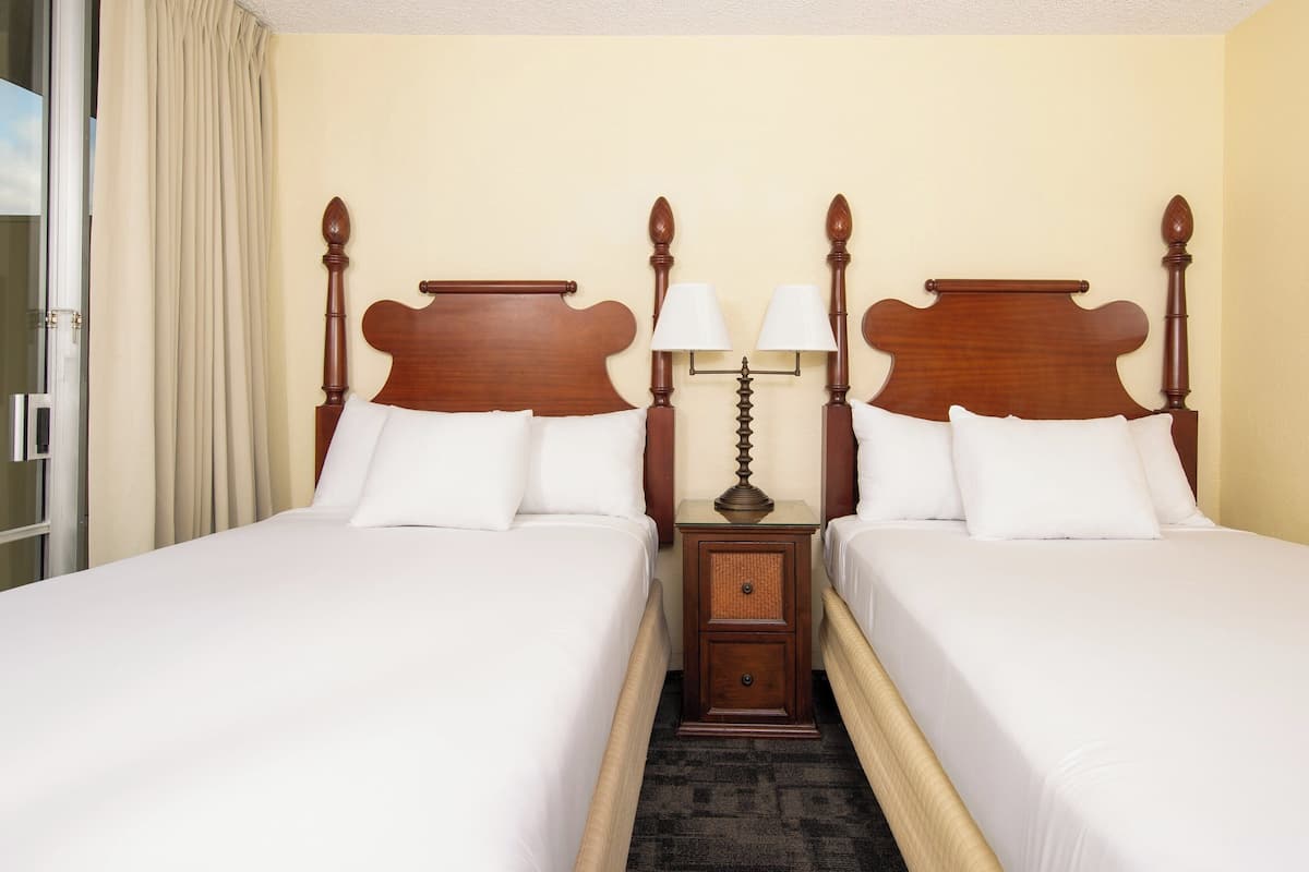 In-room safe, desk, laptop workspace, blackout drapes