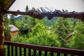 Ferienhütte, Balkon, Bergseite (#2 Baby Bear) | Ausblick vom Zimmer