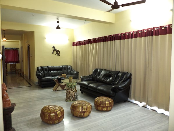 Sala de estar en el lobby