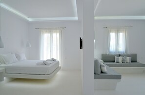Living area - Olea Bay Hotel (Milos)