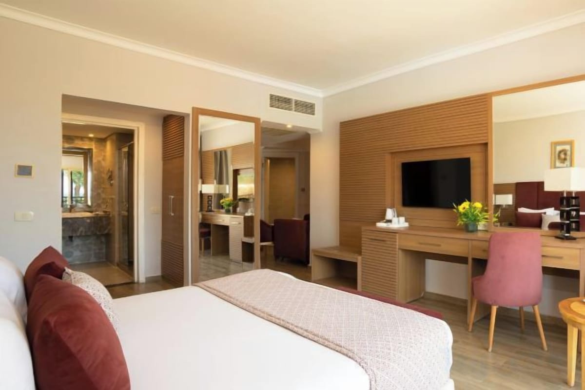 Cadar kapas Mesir, peralatan tempat tidur premium, tilam berlapik 