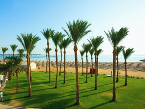 Private beach nearby