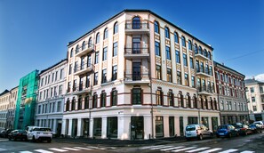 Façade de l’hébergement