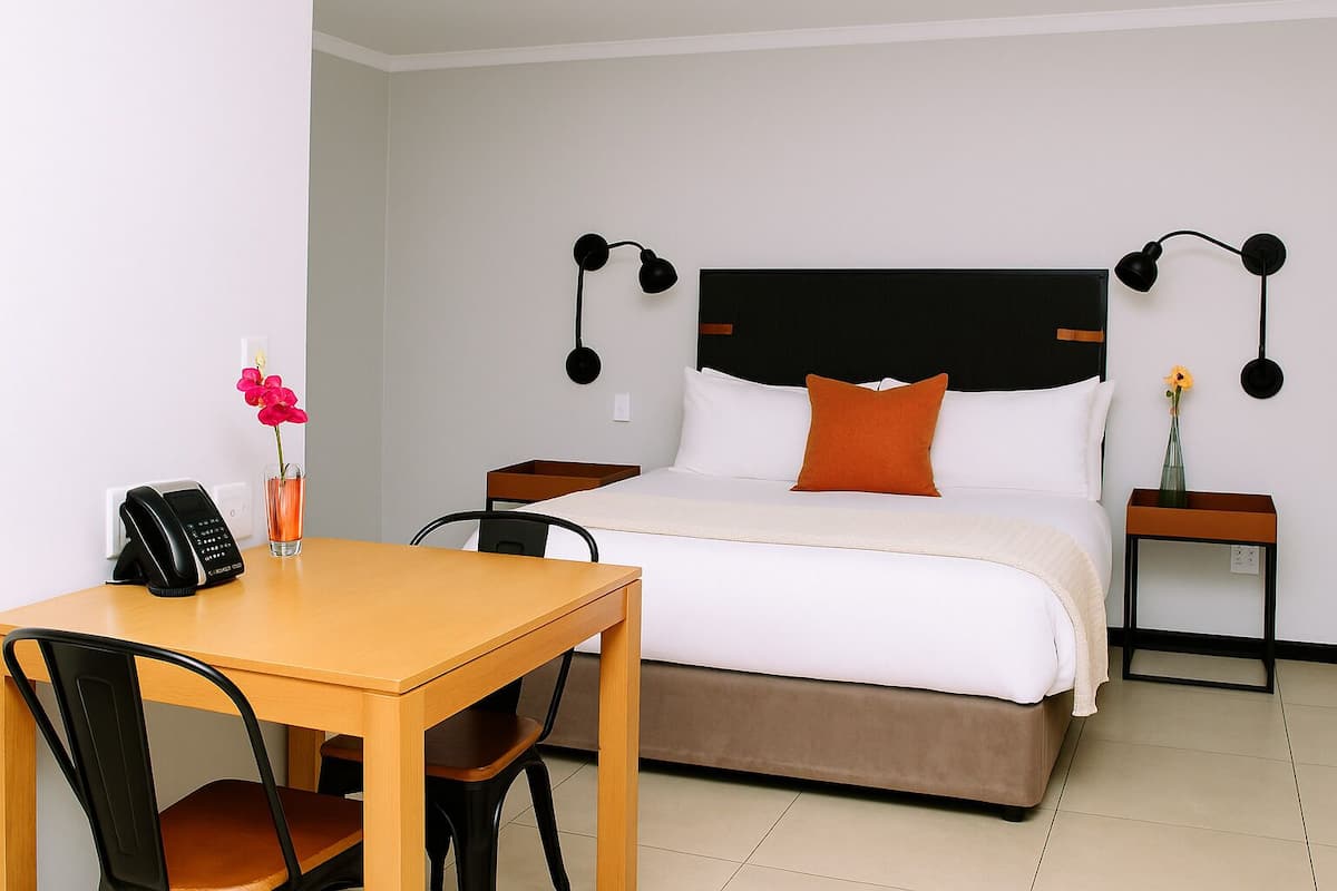 Premium bedding, in-room safe, desk, laptop workspace