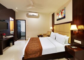 Ropa de cama de alta calidad y minibar 