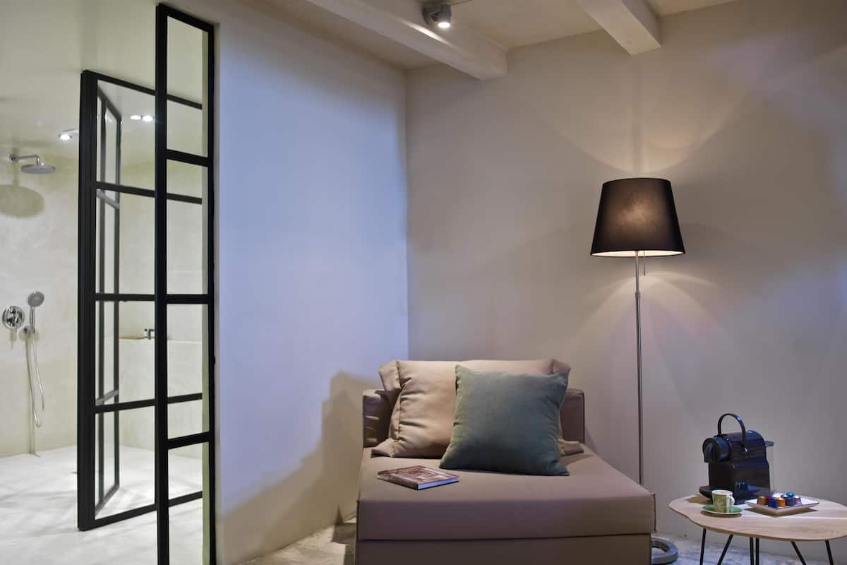 superior suite (kotsifali, 2-storey) | living room | 32-inch flat-screen tv with satellite channels, tv