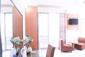 Sala de estar en el lobby