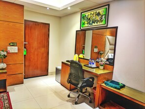 Standard Double Room, 1 Queen Bed, Smoking, City View | Minibar, in-room safe, individually furnished, desk - Hotel Afford Inn (Dhaka)