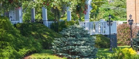 Overnattingsstedets uteområder