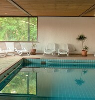 Una piscina techada
