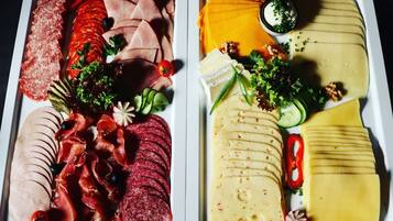 Daily buffet breakfast (EUR 12.50 per person)