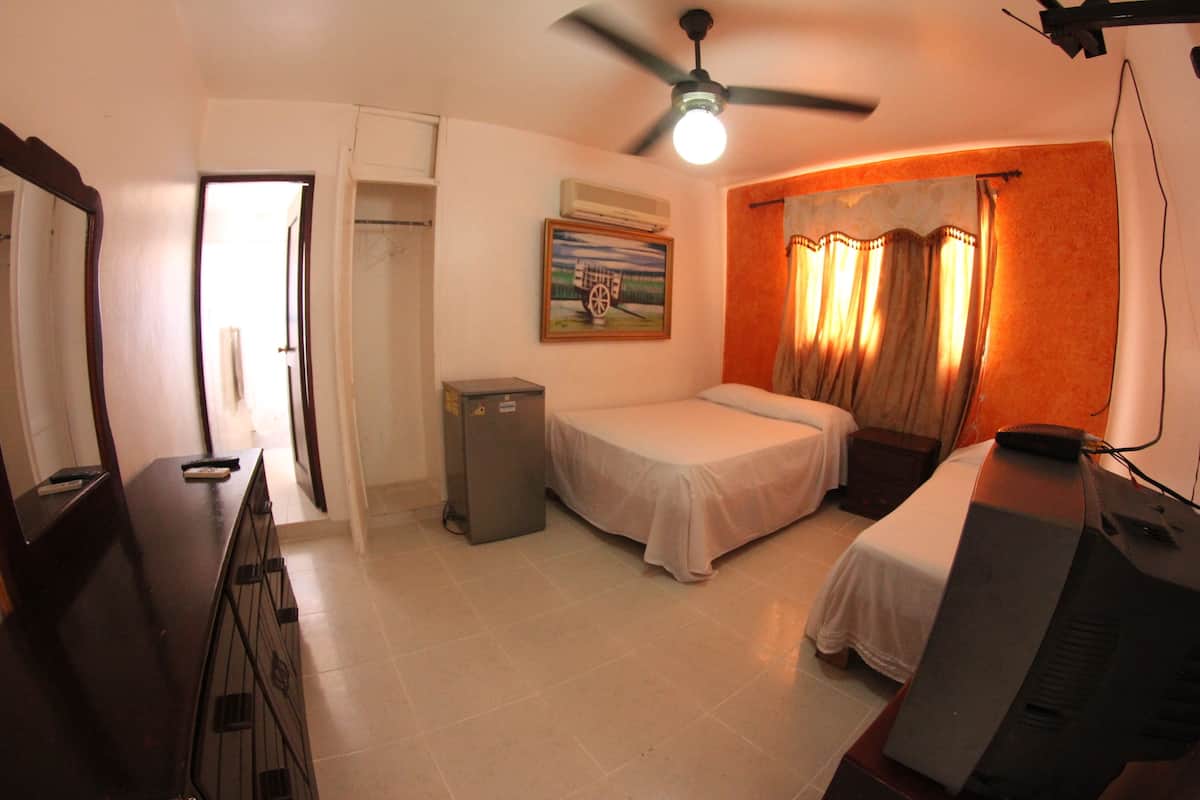 Triple Room (with A/C) | In-room safe, free cribs/infant beds, rollaway beds, free WiFi