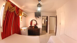 Triple Room (with A/C) | In-room safe, cribs (free), rollaway beds (surcharge), WiFi (free)