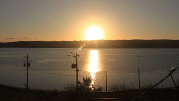 Blick von der Unterkunft