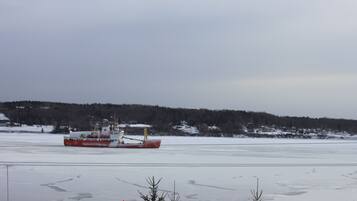 Blick von der Unterkunft