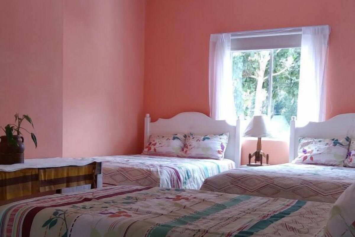 Phòng Tiêu chuẩn (3 Double Beds) | 1 phòng ngủ, bộ đồ giường cao cấp, két bảo mật tại phòng, bàn 