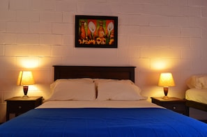 Minibar, bed sheets