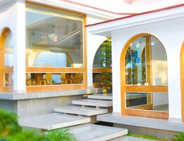 Entrada de la propiedad