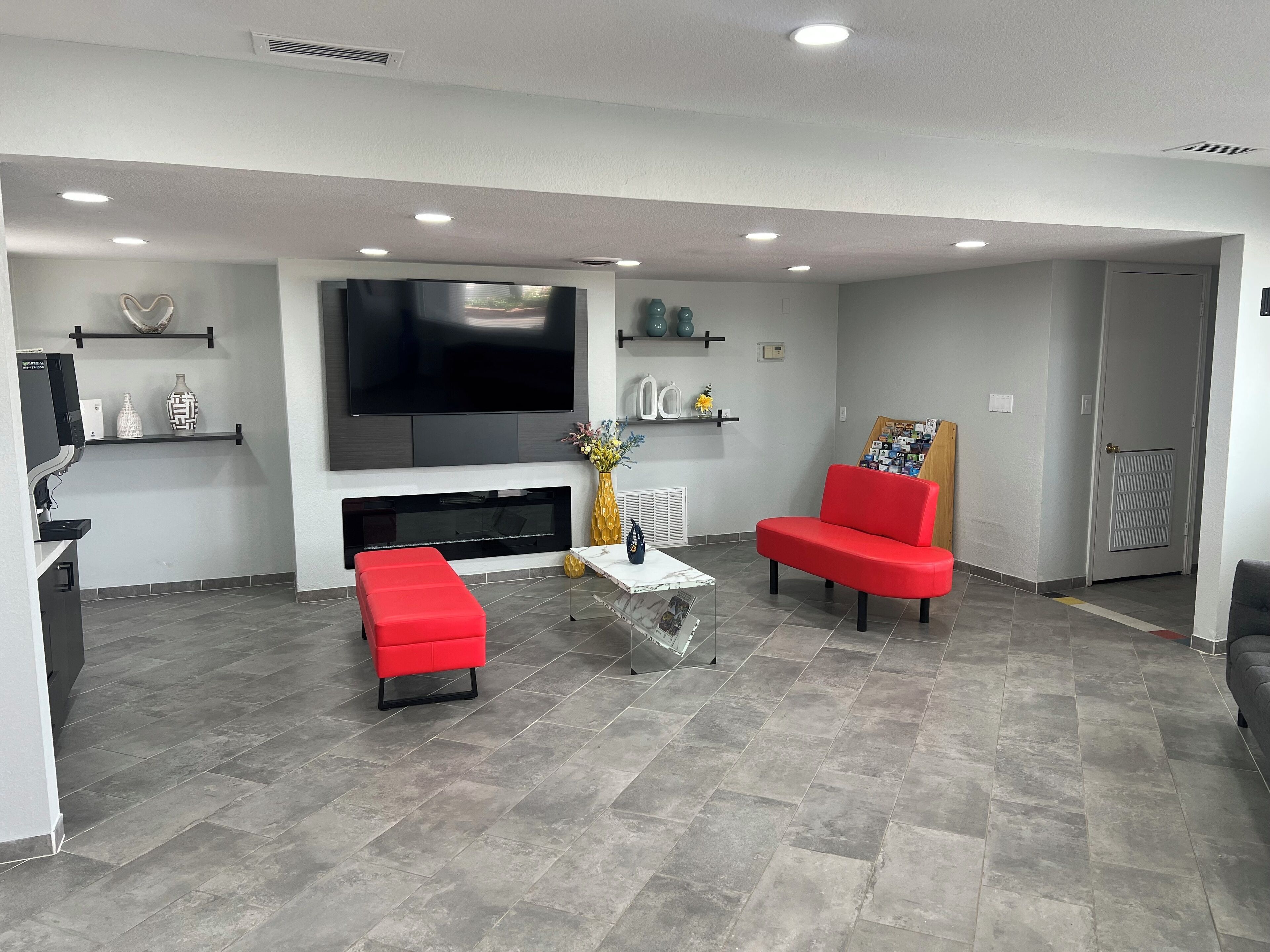 Lobby sitting area