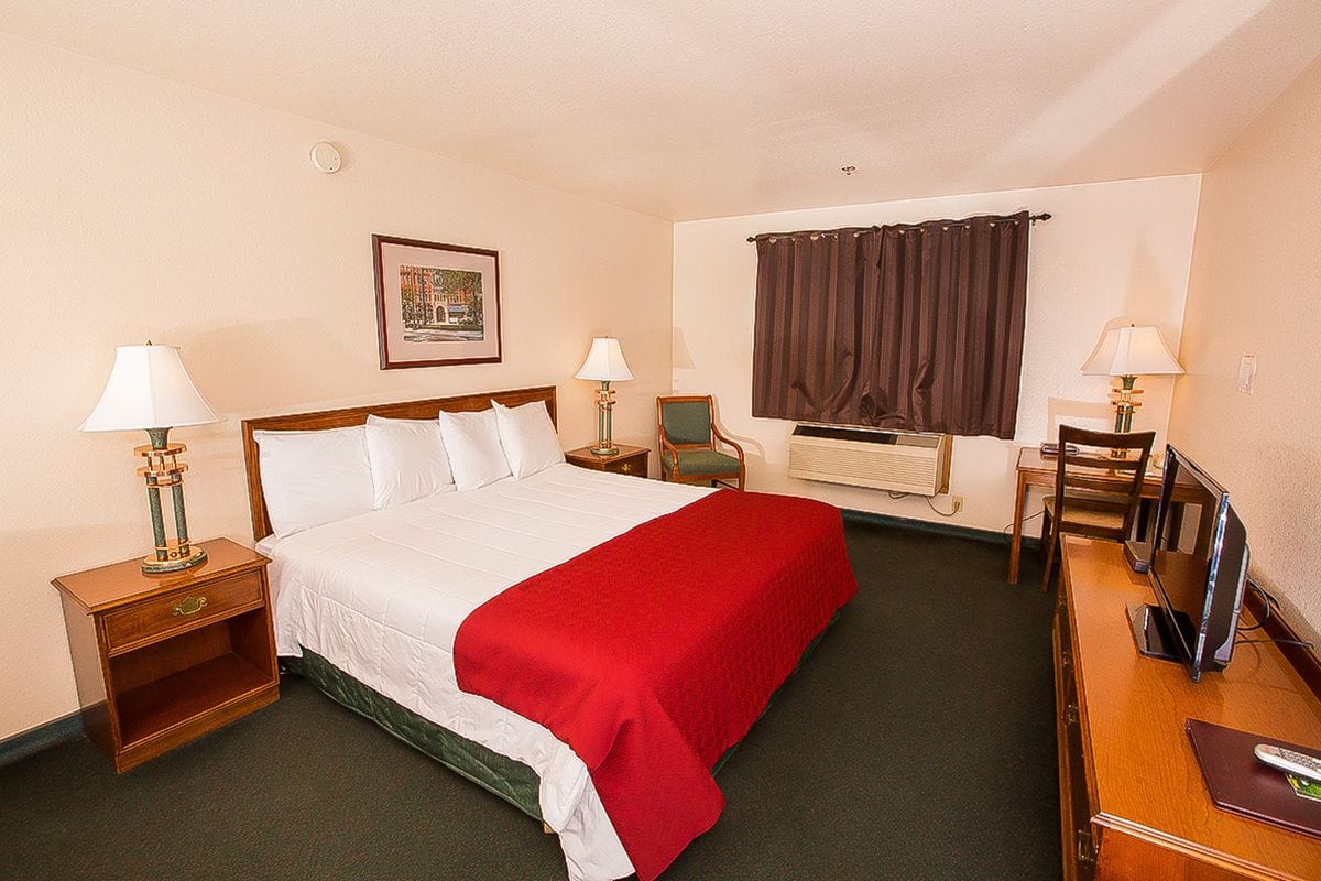 Room, 1 King Bed | Desk, iron/ironing board, free WiFi, bed sheets