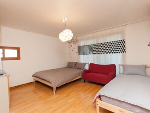 Triple Room, Private Bathroom (1 Double + 1Single Bed) | Free WiFi