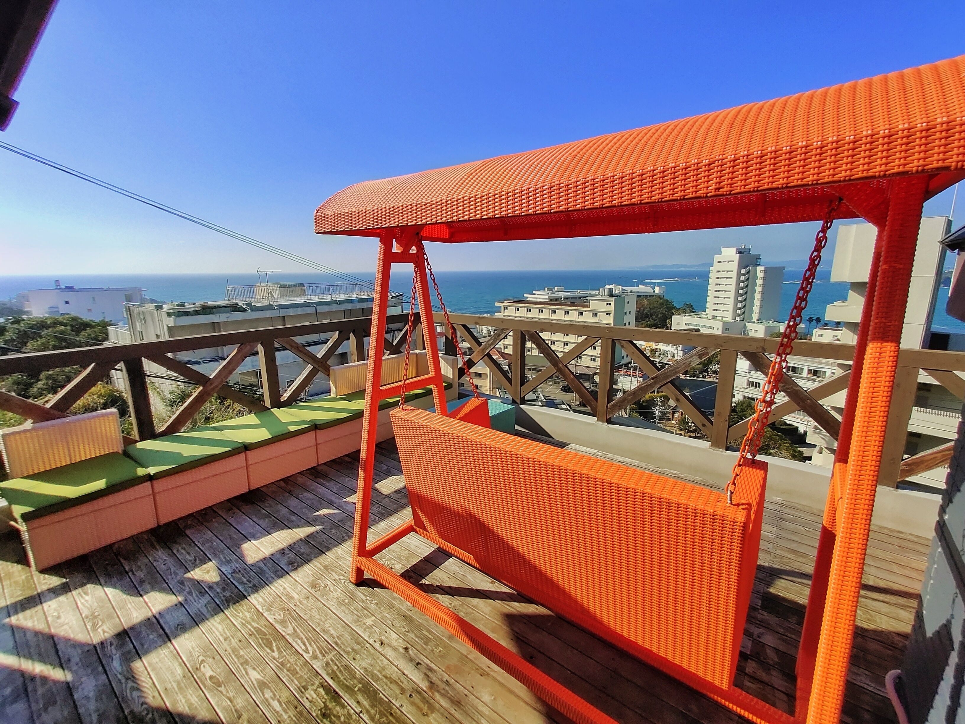 family room, terrace, ocean view | balcony