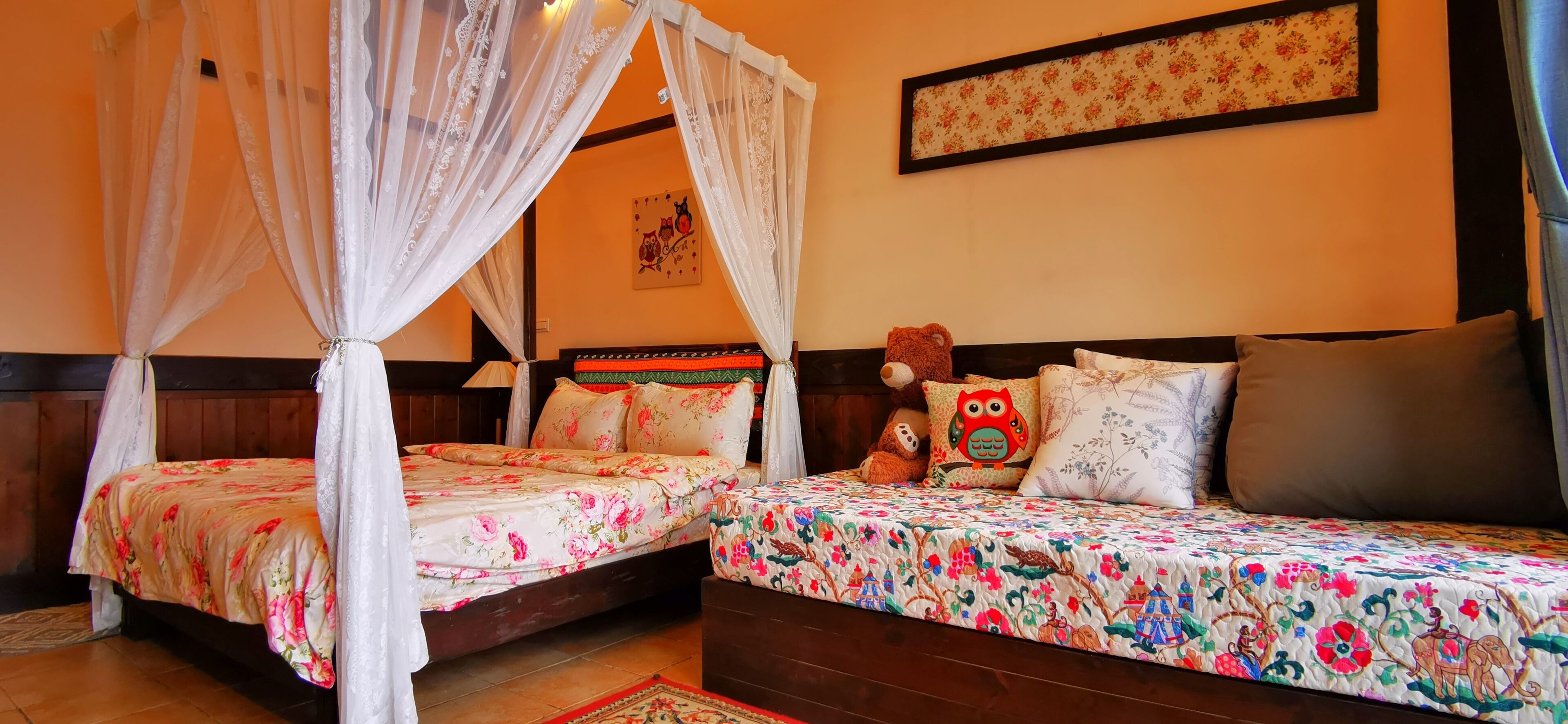 Sistema de insonorización, wifi gratis y ropa de cama 