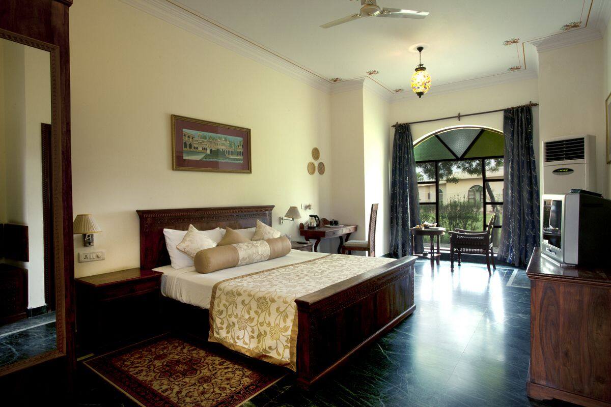 Vila luxo, 1 cama King, vista para o resort, no jardim | Vista do quarto