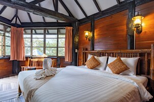 Deluxe Cottage Double | Minibar, escritorio, cortinas opacas y camas supletorias